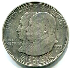 1923-S Monroe Doctrine Half Dollar !!