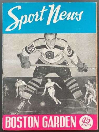 1947 Sport News Boston Garden Holy Cross vs Valparaiso Basketball-Bob Cousy