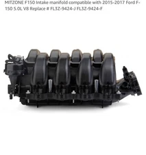 MITZONE F150 Intake Manifold Compatible With 2014-2017 Ford F150 5.0L V8