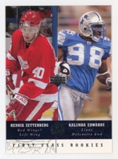 Julius Peppers/Eric Cole RC 2002-03 Upper Deck UD Superstars #257 First Class