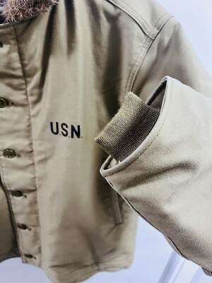 HOUSTON N-1 DECK JACKET 38 Medium Made in Japan similar Buzz HOUSTON N-1 DECK JACKET 38 Medium Made in Japan similar Buzz