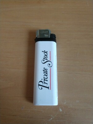 Private Stock Cigarettes White Disposable Lighter