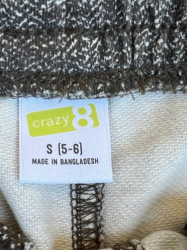 Crazy 8 Kids Boys Dress Pants Size 5-6Y Gray Pockets Nice (S) - Picture 7 of 11