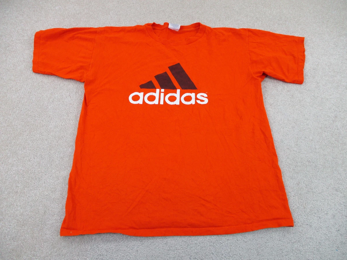 Black and best sale orange adidas shirt