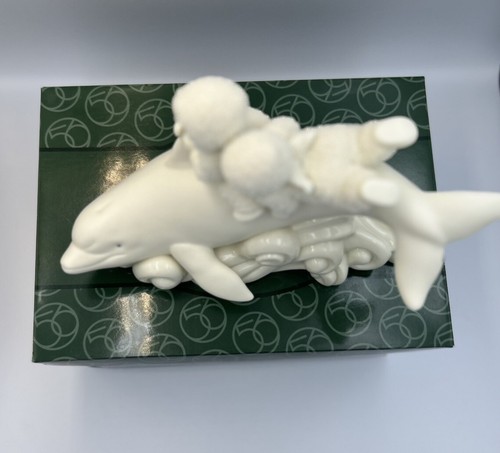 Abt. 56 Snowbabys "Ride the Wave" 56.69057, 2 Babys auf Delfin, 2000 - Bild 5 von 15