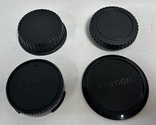 Lot Of "4" Original Vintage Canon Camera Body Lens Cap Cover A4 