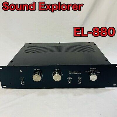Sound Explorer EL-880 Preamplifier Working | eBay Sound Explorer EL-880 Preamplifier Working | eBay