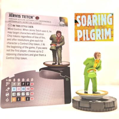 DC Heroclix JERVIS TETCH - 057 - SUPER RARE  Notorious Set #57
