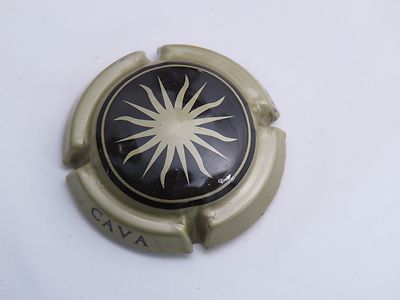 BEER Cork Bottle Cage Cap ~ Gran Baron Brut Cava ''Champagne'' ~ Catalonia, Spain