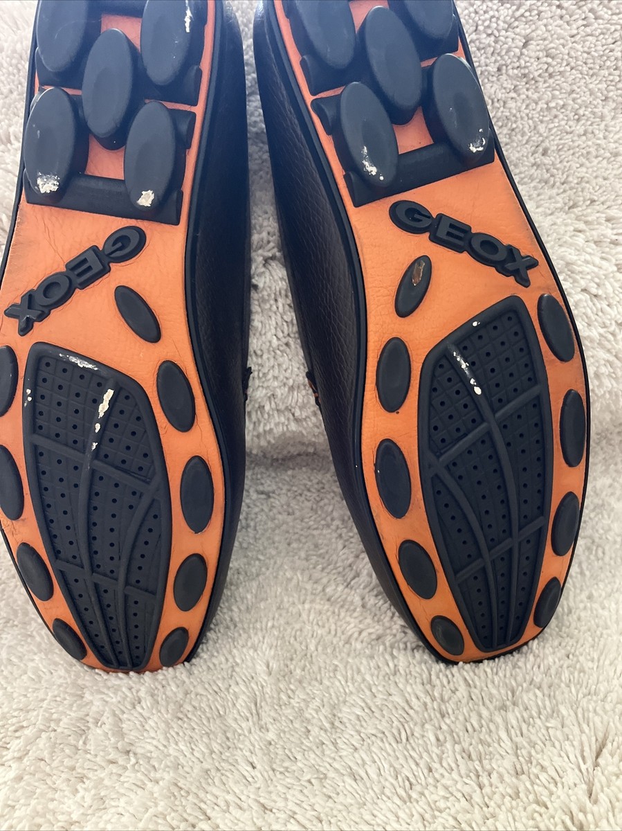 Geox Respira Burnt Orange Suede/Canvas Slip-Ons W/ Rope Midsoles Men\'s Size 9 GEOX Men main image 2