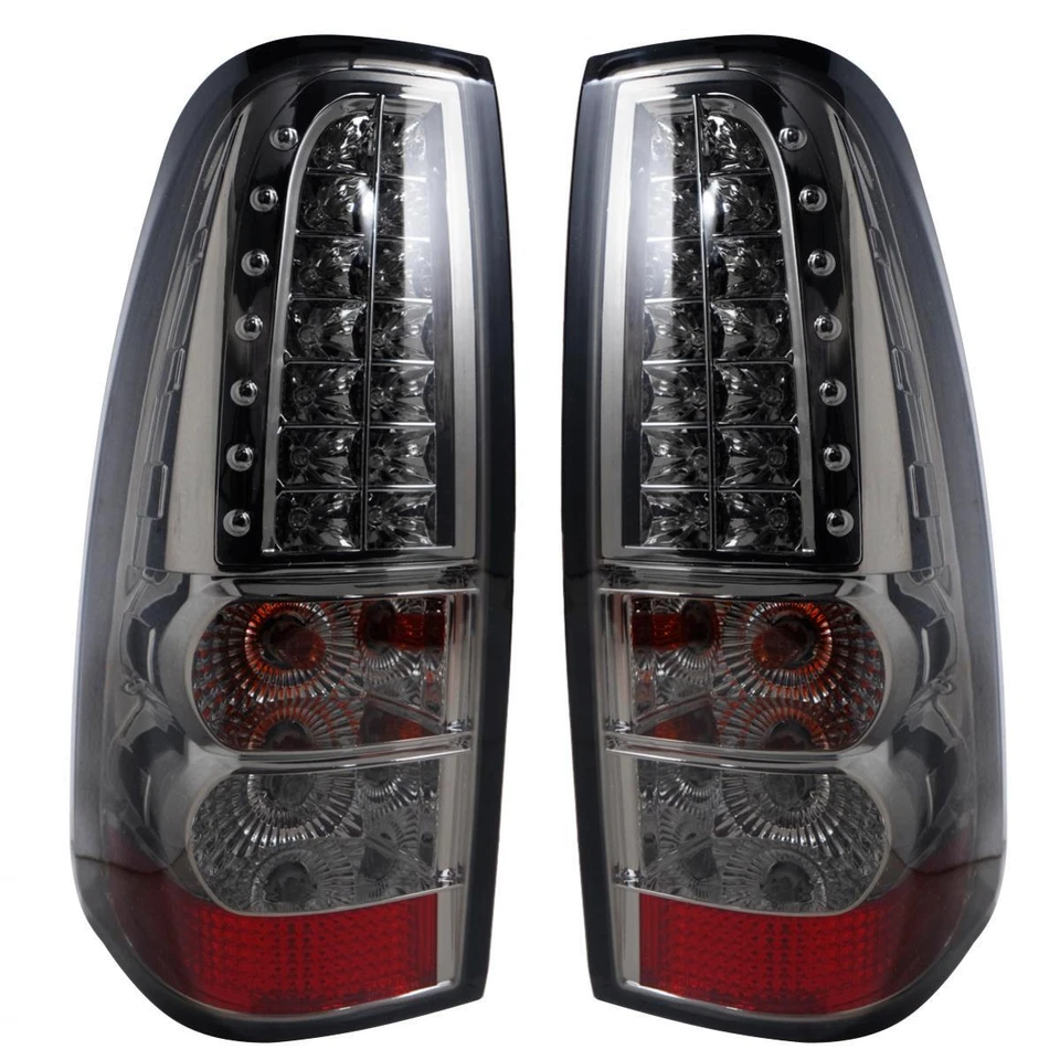 Luz trasera LR lámpara LED lente de humo para camioneta Isuzu Dmax D-max 2007-2011 Foto 2 de 4
