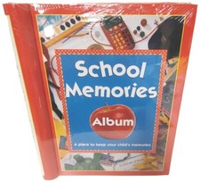 School Memories Album Scrapbook: A Place to Keep Your Child's Memories New