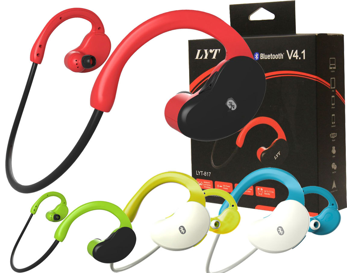 Wireless Neckband Celljoy V27 Bluetooth Earphones Price TPro Red - Main Image