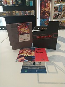 World Champ NES Nintendo Entertainment System  PAL A Scatola Rovinata