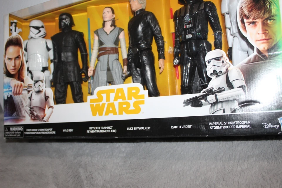 Nuevo - Paquete de 6 figuras de acción Disney Hasbro Star Wars 12" Epic Rivals Foto 3 de 4