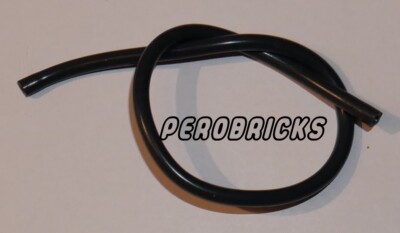 Lego Technic 1 x Pneumatik-Schlauch 4 mm dunkelgrau ca. 24 cm lang #5102c30
