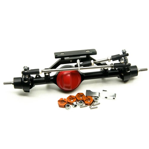 RC Car Front Rear Axles Aluminum Complete Axle for 1/10 Axial SCX10 D90 D110 - Picture 12 of 20