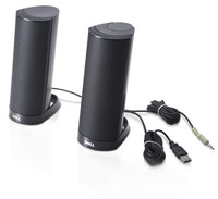 Dell Ax210 Usb Stereo Speaker System Simple Quality Audio Affordable Black Dell Ax210 Usb Stereo Speaker System Simple Quality Audio Affordable Black