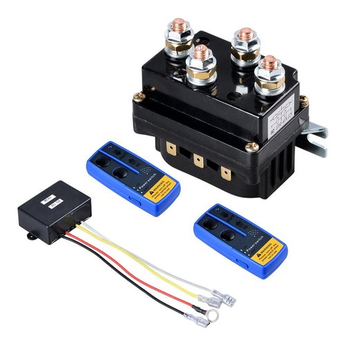 Winch Solenoid Relay 12V 8000-12000LBS Controller & Twin Wireless Remote4WD4x4 - Picture 3 of 13
