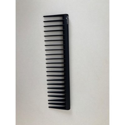 Dyson Detangling Comb Black Nickel Wide Tooth Hair Styling Tool