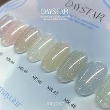 Mayour Daystar Syrup Gel Nail Polish 8 Colors Set Pearl Glitter Korean Manicure Mayour Daystar Syrup Gel Nail Polish 8 Colors Set Pearl Glitter Korean Manicure