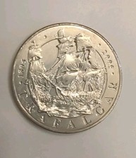 2005 UK &pound;5 coin commemorating the 200th anniversary of the Battle of Trafalgar