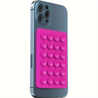 Suction Cup Phone Case Mount Double-Sided Silicone Sticky Phone Stand Holder