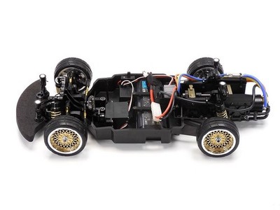 47524 Tamiya Bespoke 1976 Porsche 934 Chassis (less wheels,tires,body) - RTA TRF