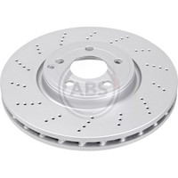 A.B.S. 2X Bremsscheibe Vorne Ø322 Mm FüR Mercedes-Benz CLS C218 X218