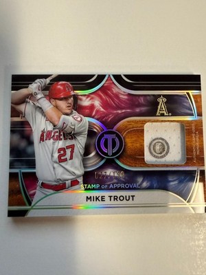 Jersey # Match 27/199 2022 Topps TRIBUTE Mike Trout JERSEY Relic FM