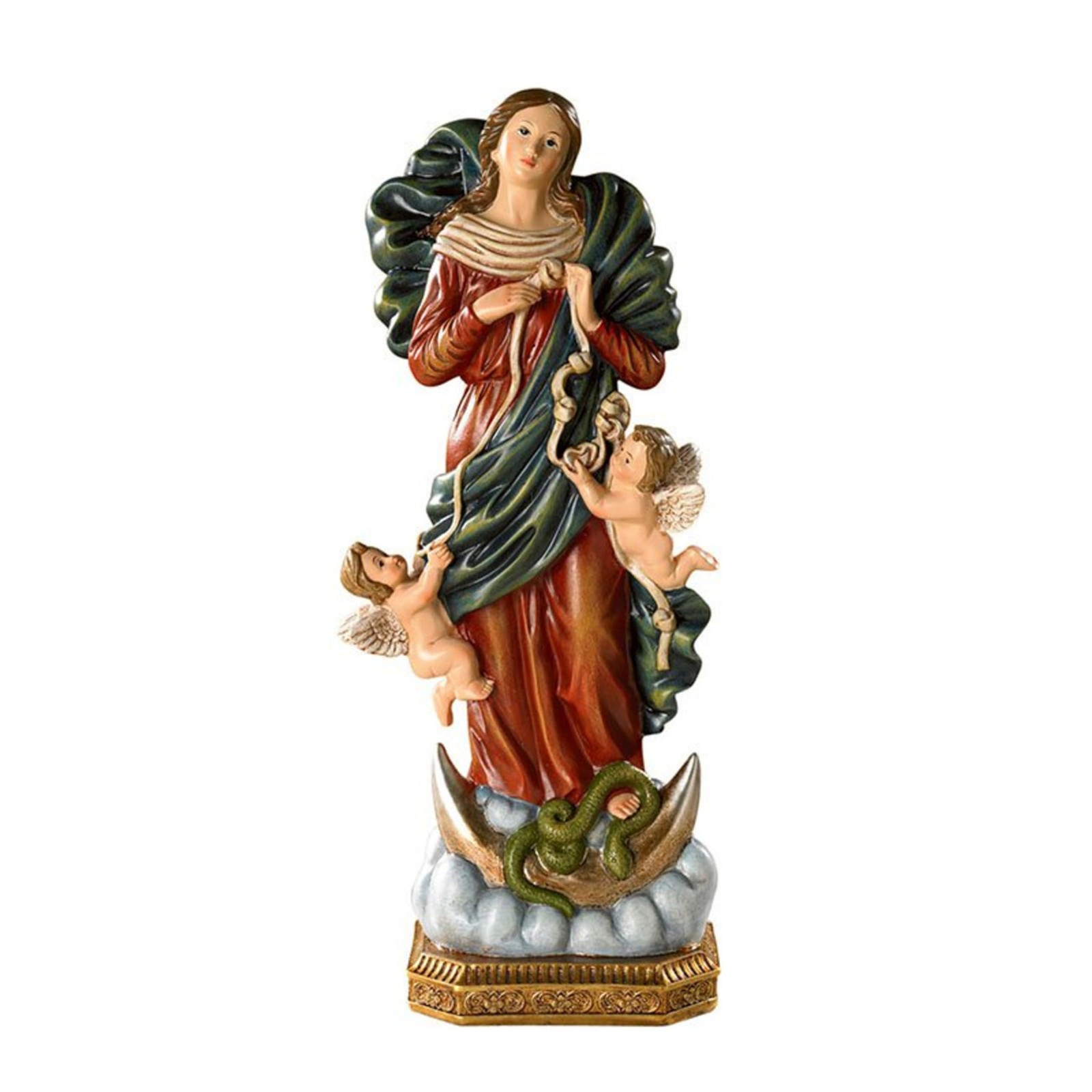 Christian Brands Mary Untier Undoer of Knots Statue 12" 1 Stück, VC699 Resin