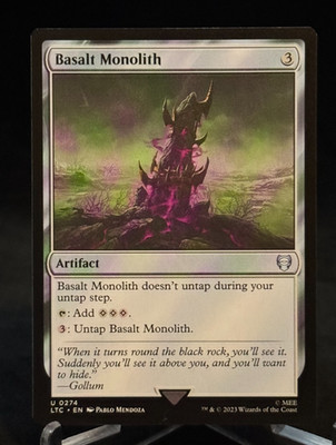 MTG Magic LTC Commander: Tales of Middle-Earth Basalt Monolith - Uncommon