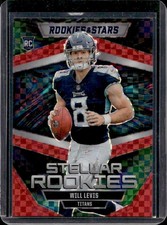 2023 Panini Rookies & Stars Will Levis Stellar RC Red Plaid Rookie #SR-10 Titans