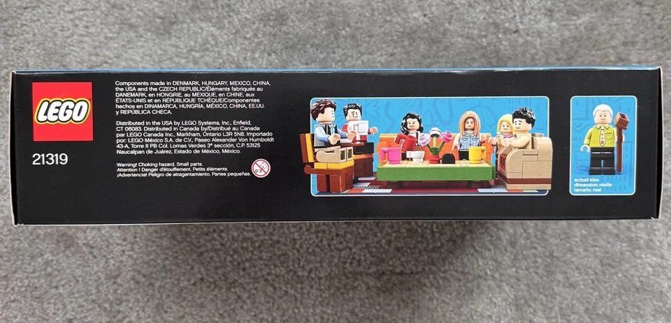 LEGO FRIENDS The TV Series Central Perk (21319) 1079 Pieces Retired Sealed [New] - Image 4 of 4