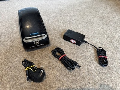 Dymo LabelWriter 450 Etikettendrucker getestet und funktionsfähig mit Netzteil, USB-Kabel & Spule