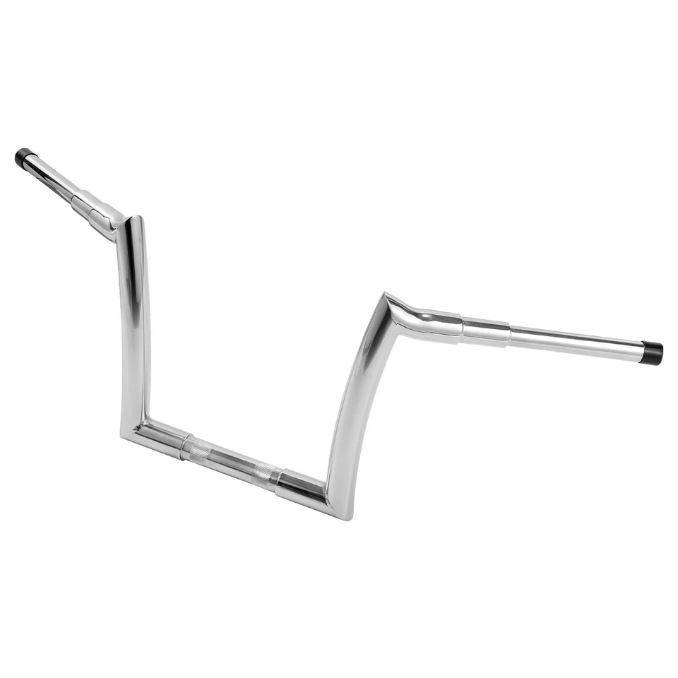 Chrome 10" Rise Meat Hook Ape Hanger Bar Handlebar For 2015-23 Harley Road Glide - Image 4 of 4