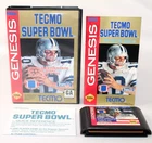 Tecmo Super Bowl Sega Genesis Complete CIB! Very Good Condition w/ QR Card!