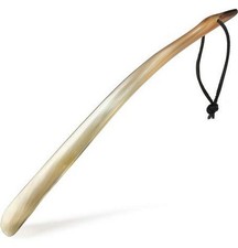 5MOONSUN5 Shoe Horn, Real Horn Handmade, Long Handle, 22'' 23'' horn
