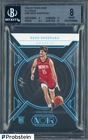 2024 Panini Noir Basketball Platinum Reed Sheppard #180 BGS 8