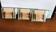 3 Mini Dollhouse Benches - 1" scale - New in Packages