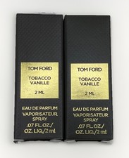 2 X Tom Ford Tobacco Vanille EDP Sample Spray 2 ML Free sample Shipping