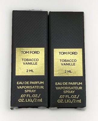 2 X Tom Ford Tobacco Vanille EDP Sample Spray 2 ML Free sample + Shipping
