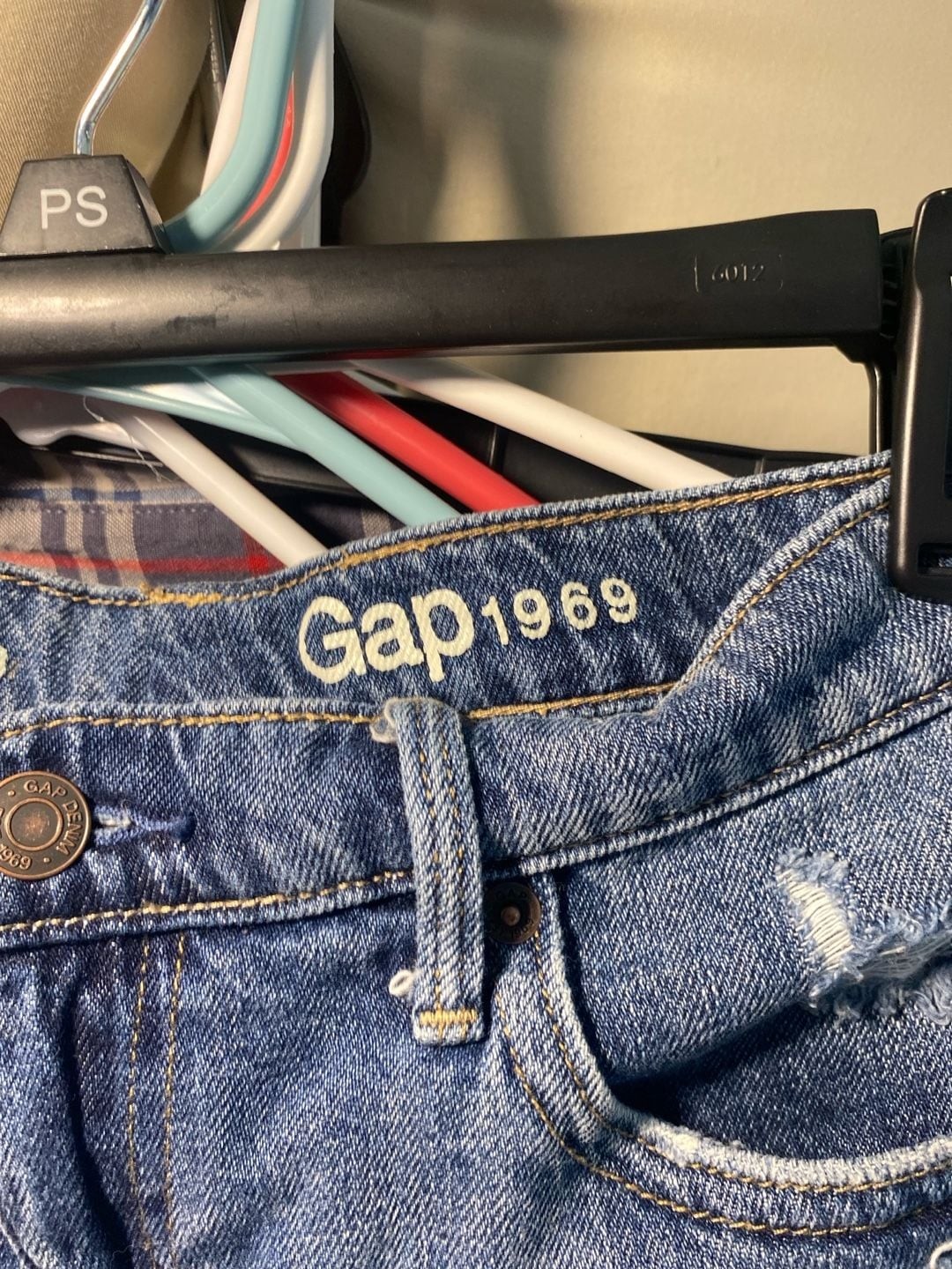 Gap 1969 Patchwork Distressed Best Girlfriend Den… - image 5