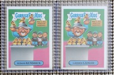 Lot 2 CARDS: KUDOS KENDRICK LAUDED LAMAR 2016 GPK AAAP ROCK ROLL HALL OF LAME SP