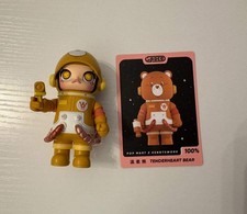 Tenderheart Bear - 100 Mega Space Molly Series 3 by POP MART