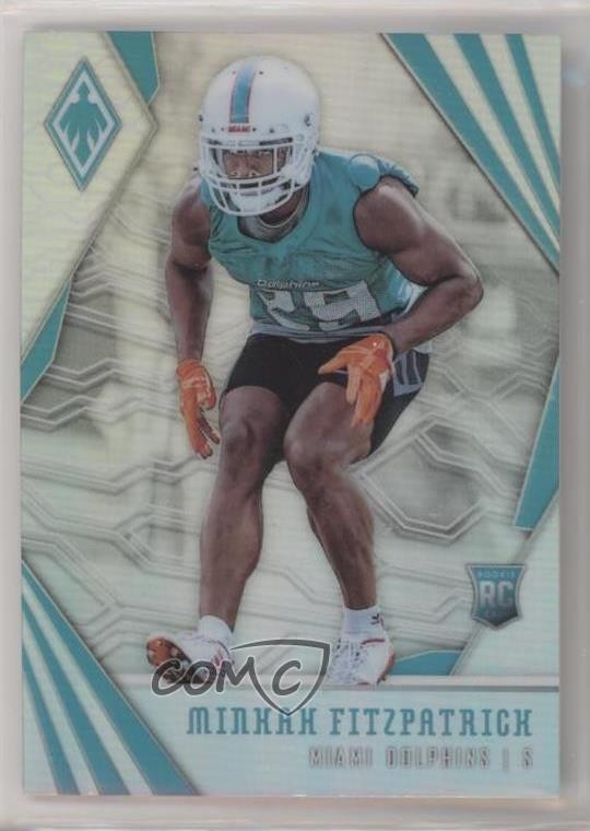 2018 Panini Phoenix Rookies Minkah Fitzpatrick #143 5aj