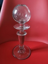 GRANDE LAMPE A HUILE VERRE SOUFFLÉ 30 CM