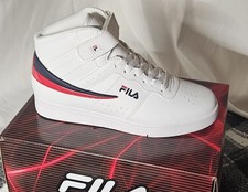 Kids Fila Vulc 13 Repeat Logo Shoe Size: 7 White - Navy - Red Fashion Sneakers