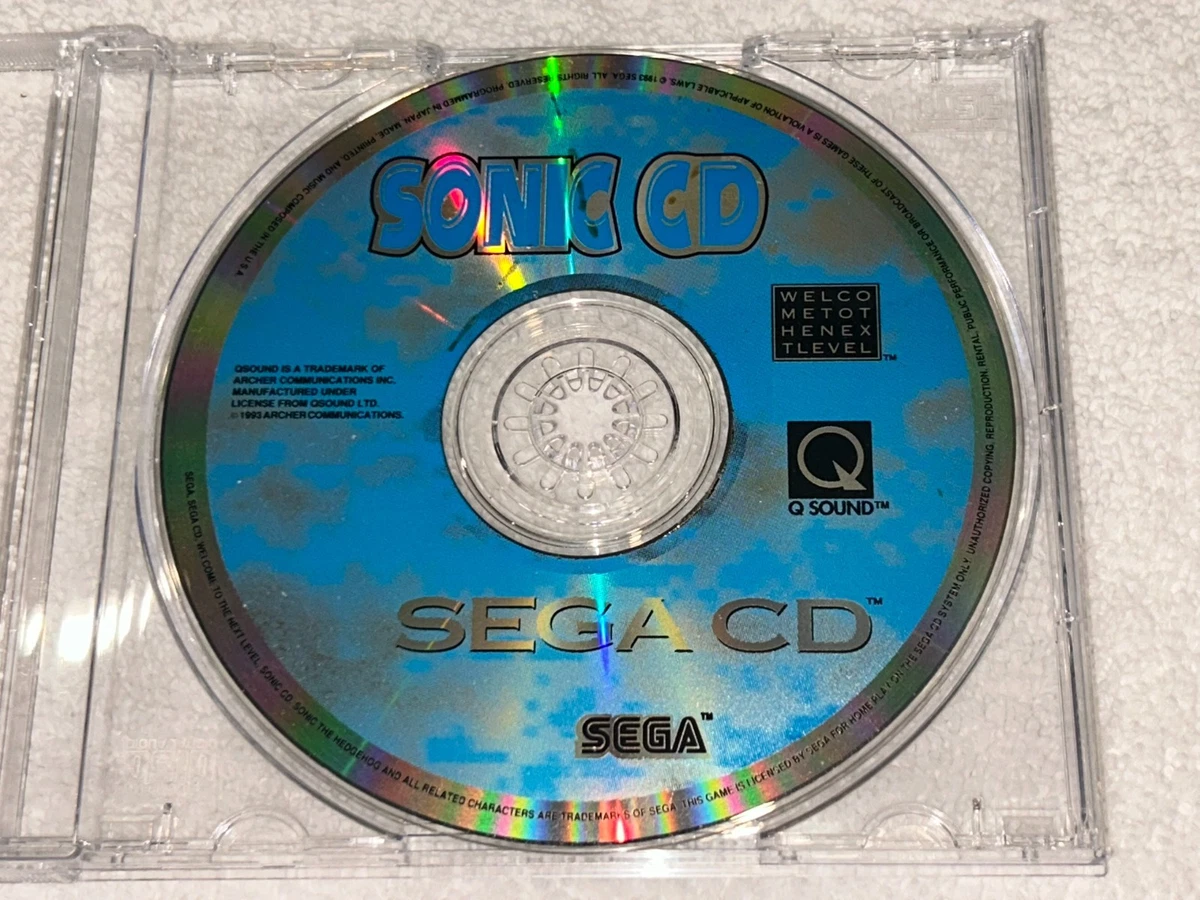 SEGA Video Games Sonic CD 1993 for sale | eBay