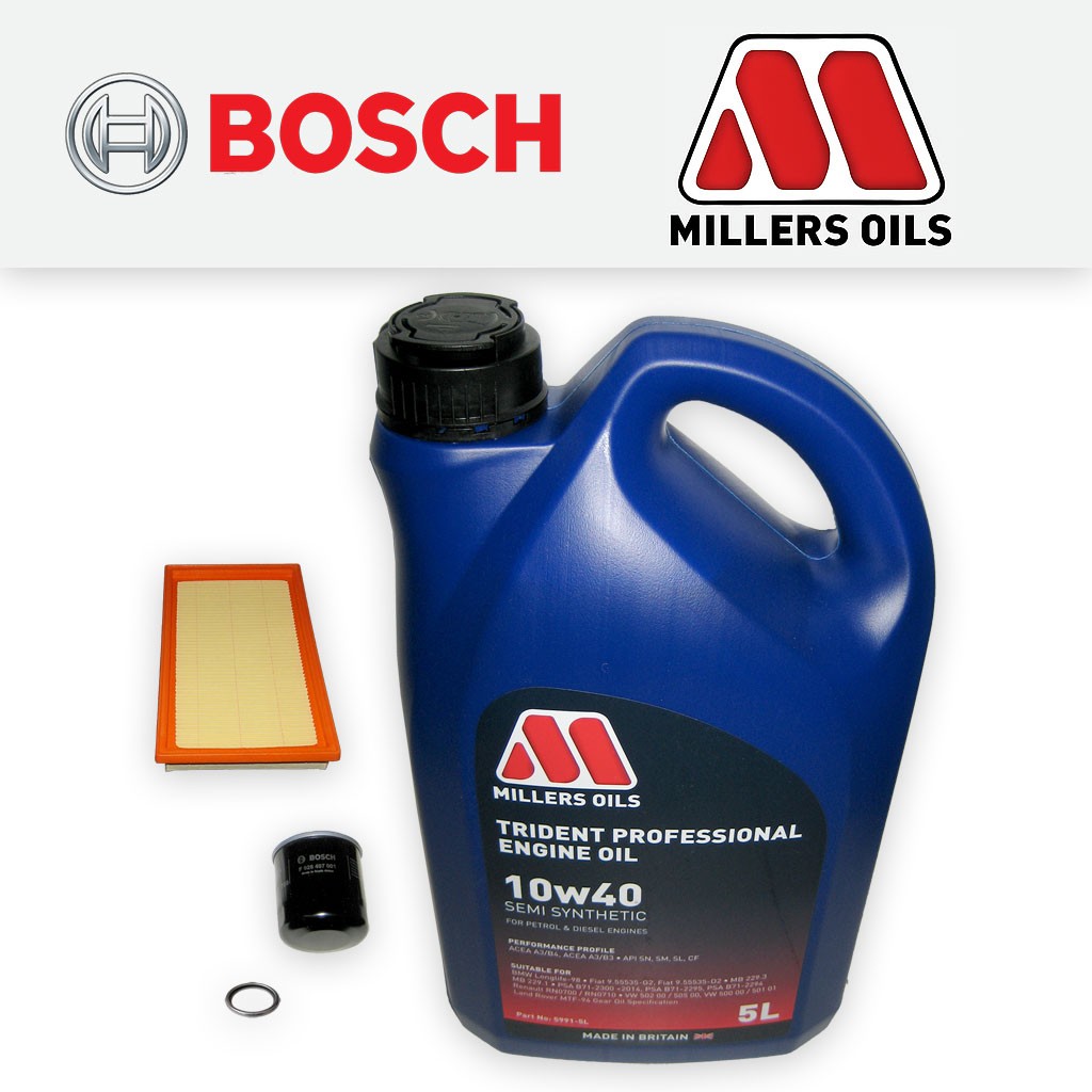 SERVICE KIT for SUBARU IMPREZA 2.5 WRX TURBO STI OIL AIR FILTER +OIL (2005-2007)